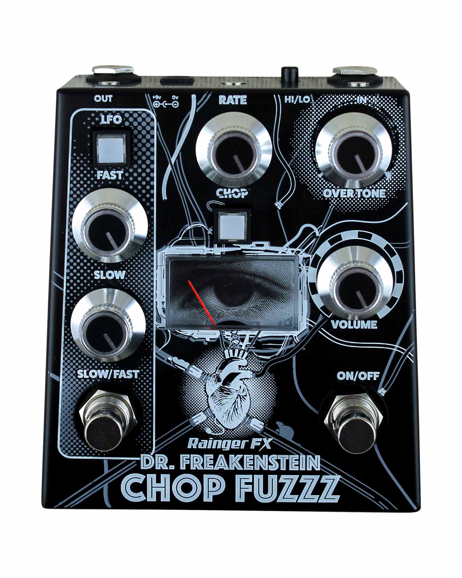 Rainger FX Dr. Freakenstein Chop Fuzzz FX Pedal (incl. Igor 