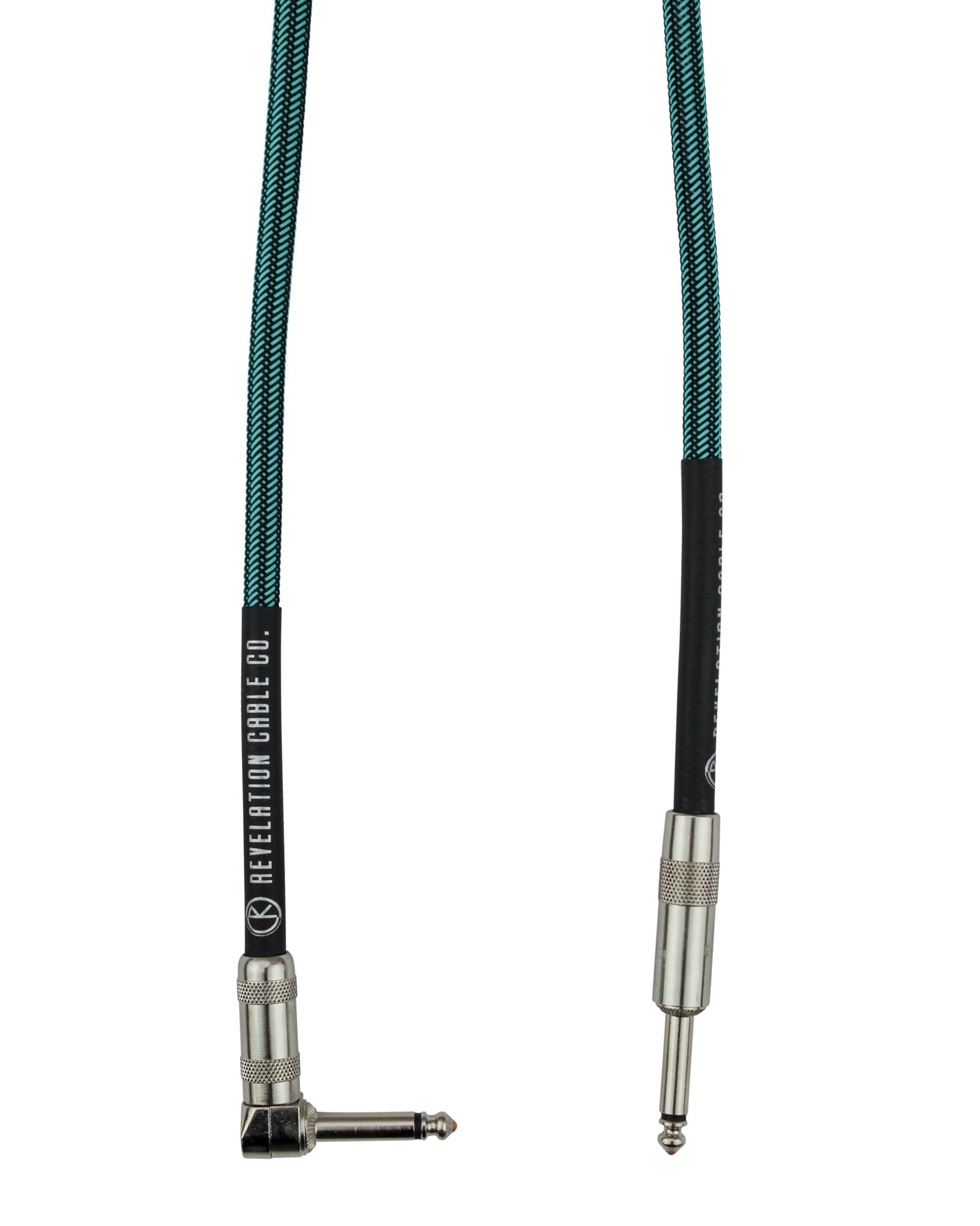 Revelation Cable Co. Turquoise Tweed 10' Premium Instrument Cable