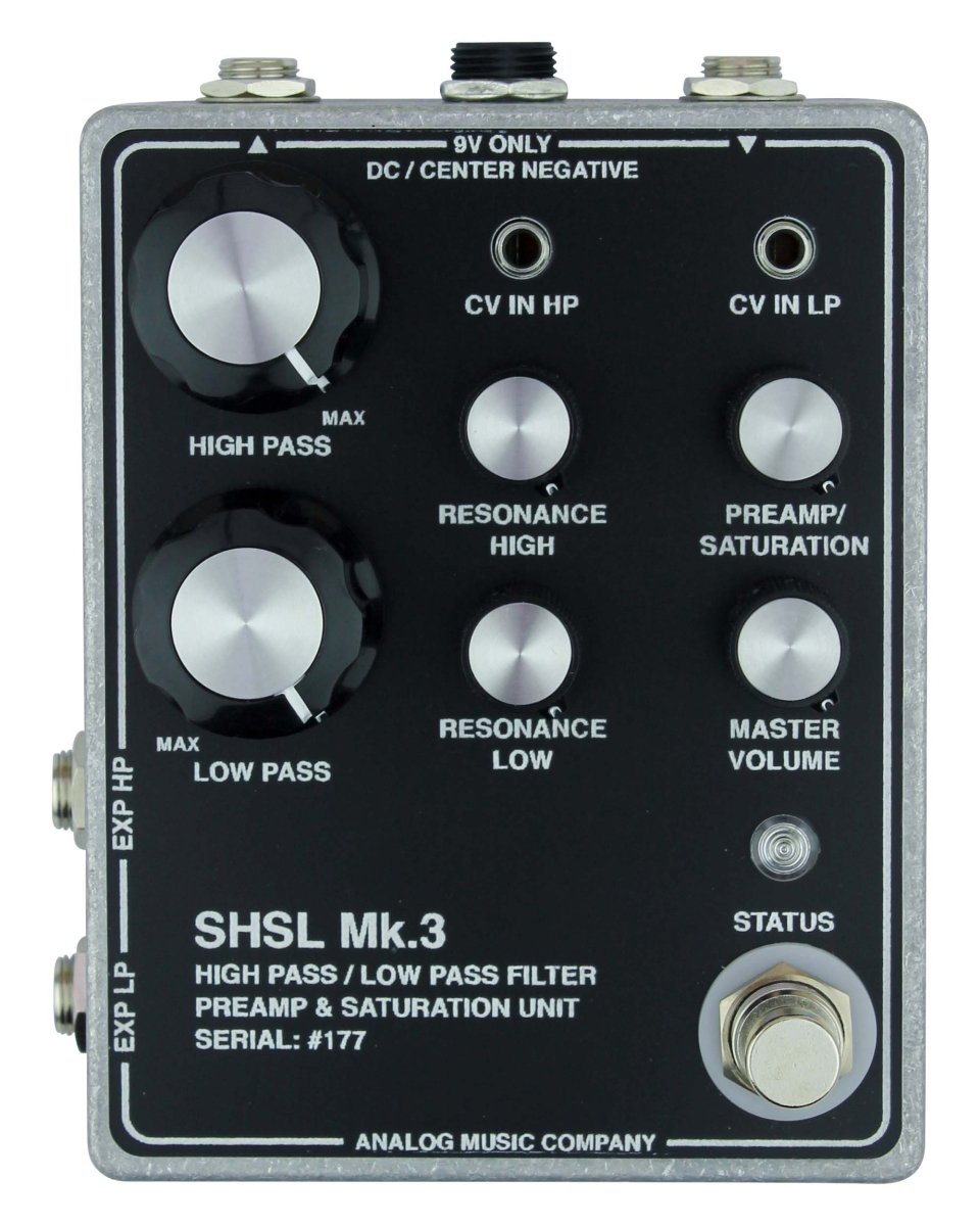 Analog Music Company So High So Low Filter Preamp FX Pedal [Raw] - Pedal Jungle