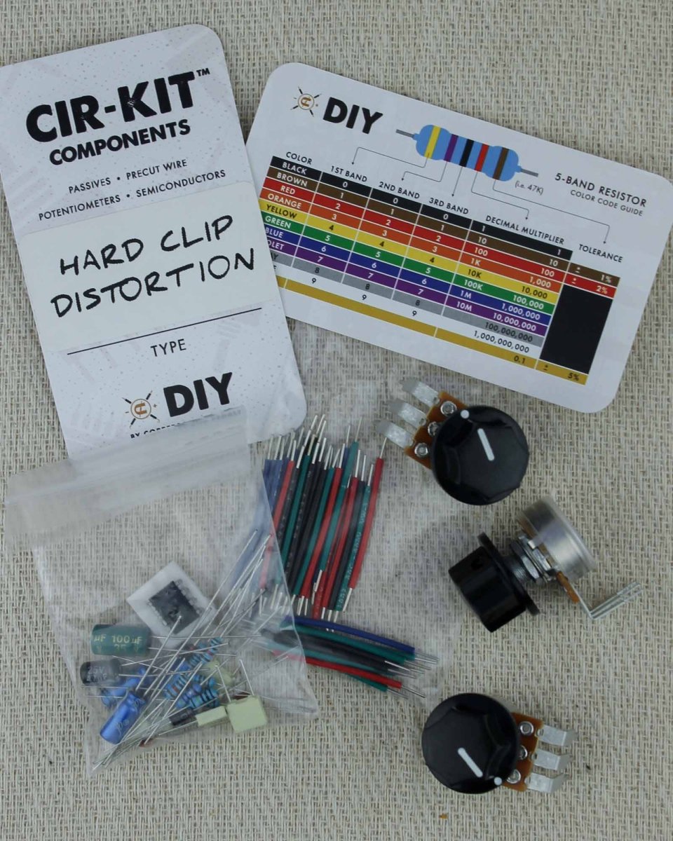 CopperSound Pedals DIY Cir-Kit Components Hard Clip Distortion - Pedal Jungle