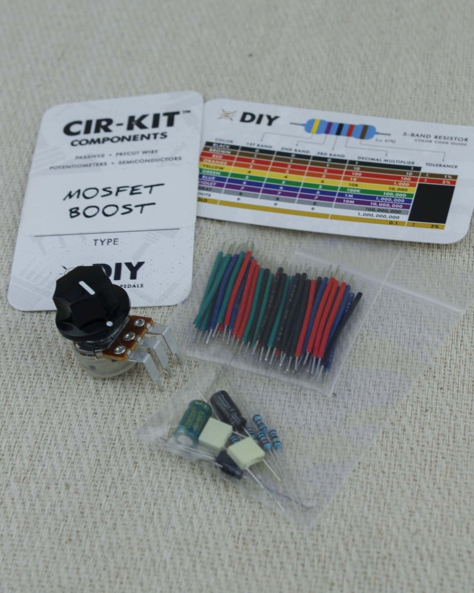 CopperSound Pedals DIY Cir-Kit Components MOSFET Boost - Pedal Jungle