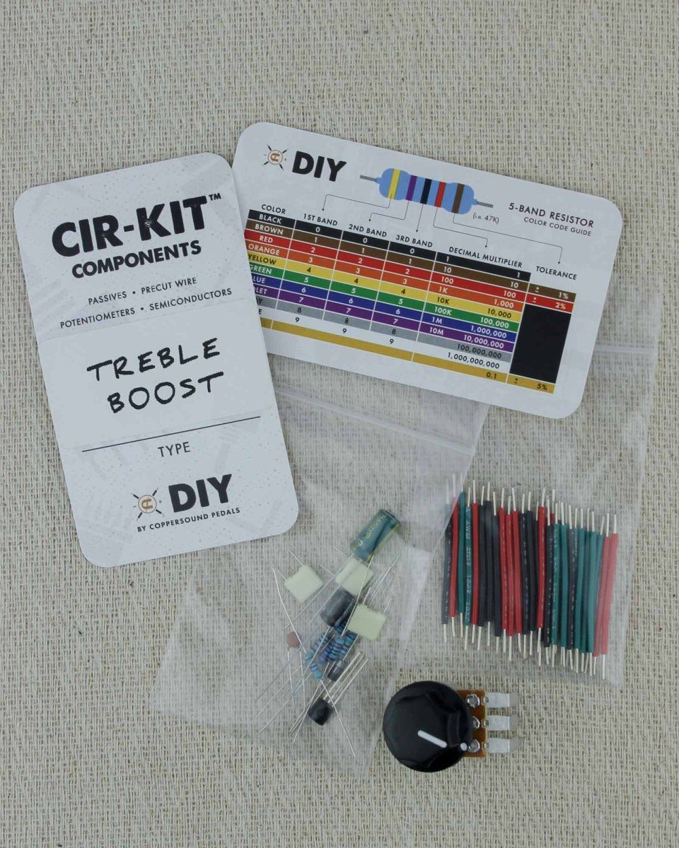 CopperSound Pedals DIY Cir-Kit Components Treble Boost - Pedal Jungle