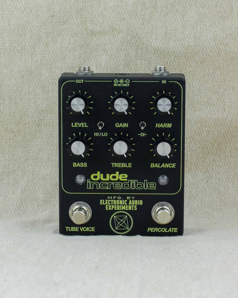 Electronic Audio Experiments Dude Incredible Distortion FX Pedal - Pedal Jungle