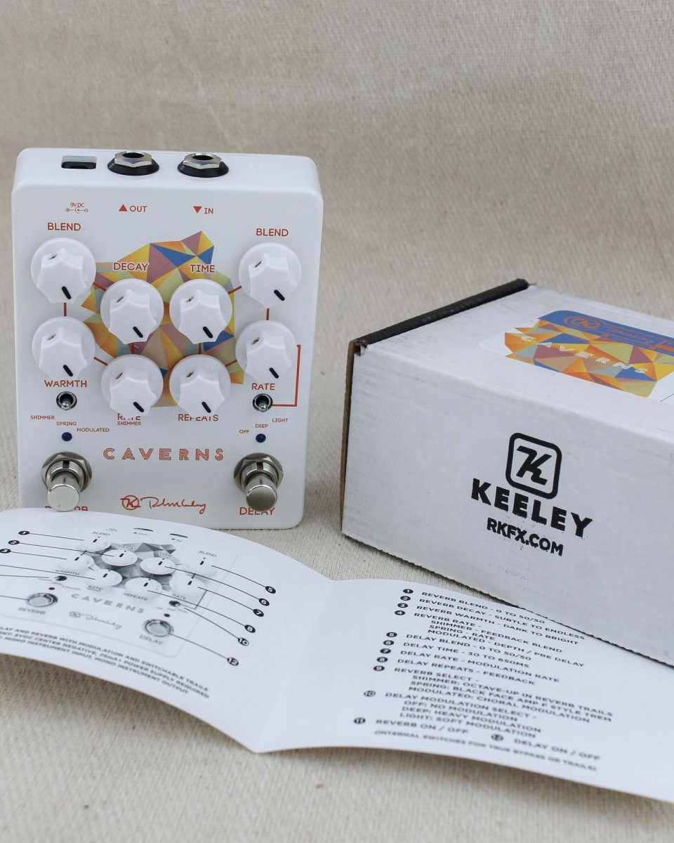 Keeley Electronics Caverns Delay Reverb V2 FX Pedal [Used] - Pedal Jungle