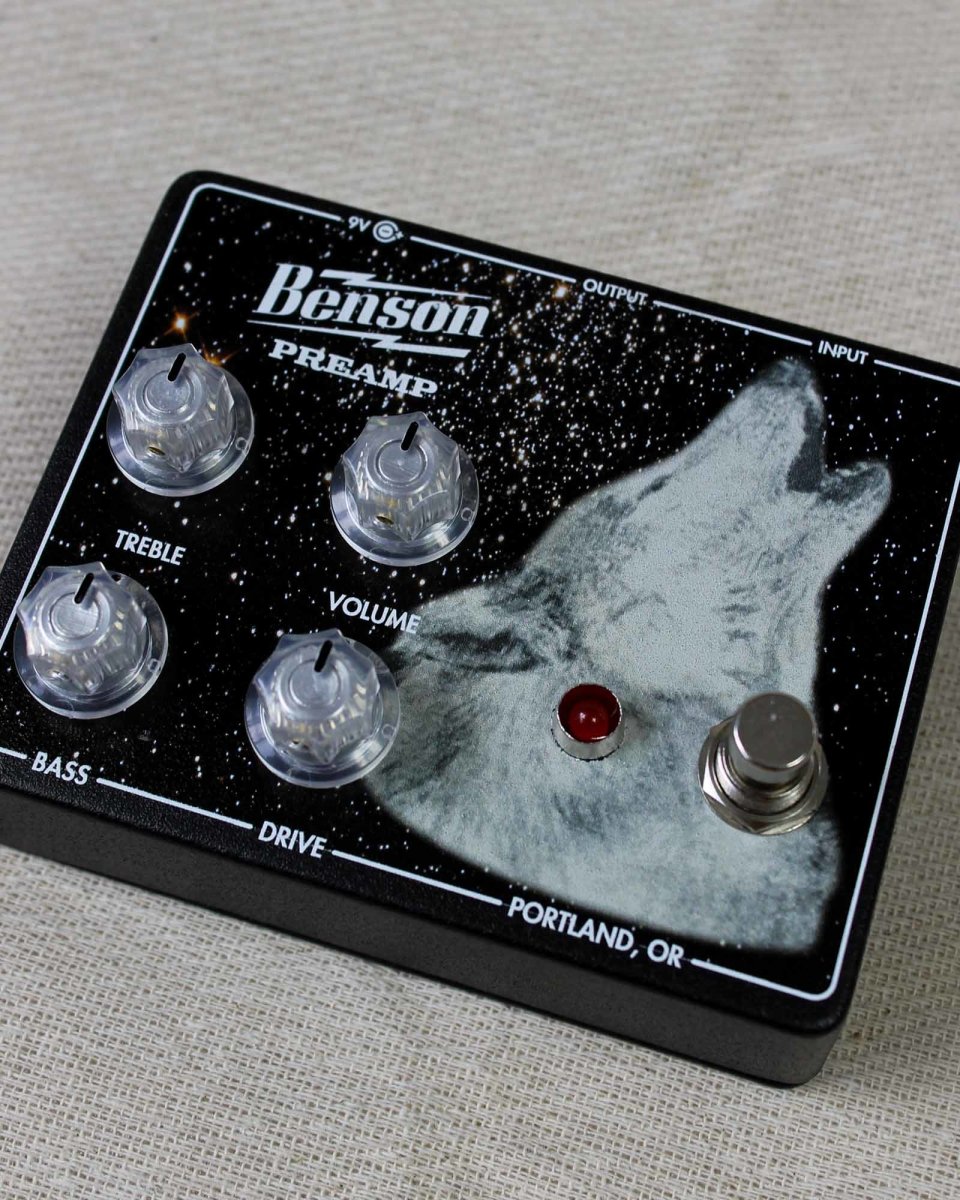 Benson Amps Preamp Pedal [Limited Edition Wolf Shirt] - Pedal Jungle