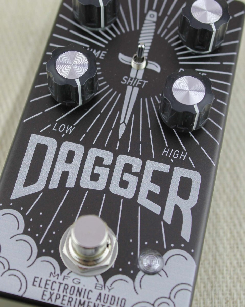 Electronic Audio Experiments Dagger Overdrive FX Pedal [Limited Edition Bronze] - Pedal Jungle