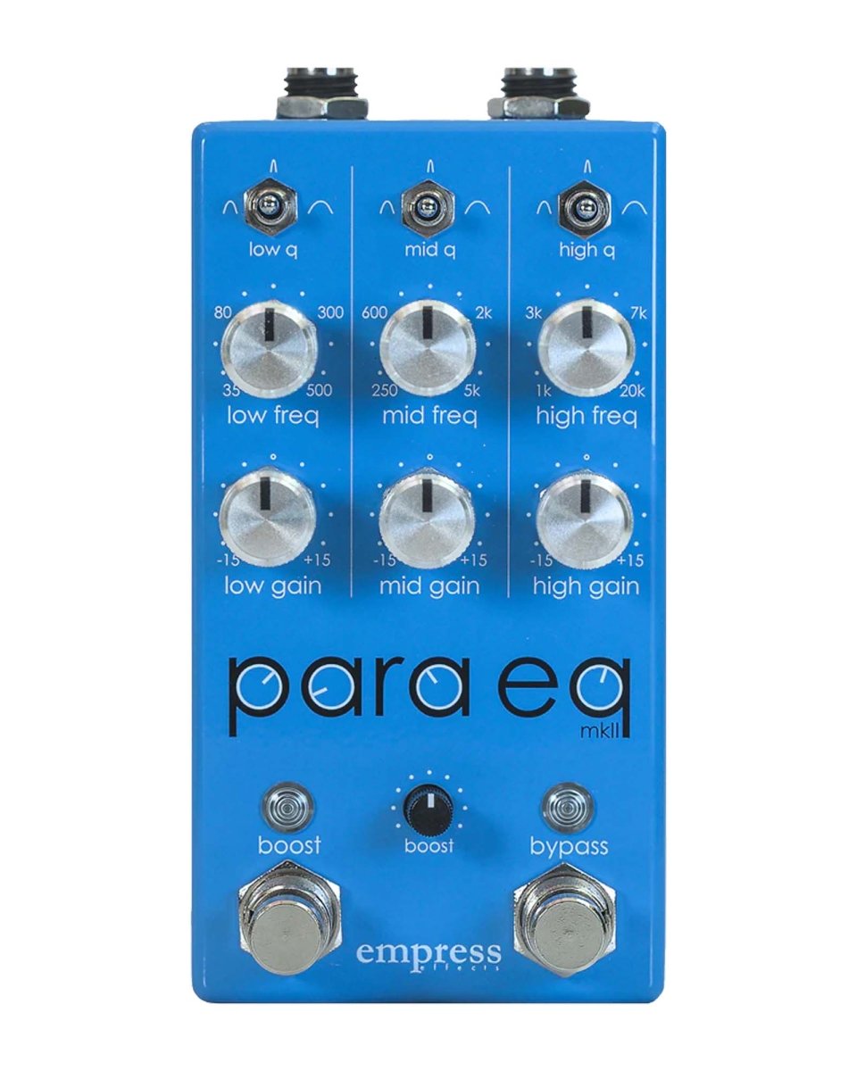 Empress Effects ParaEQ MKII FX Pedal - Pedal Jungle