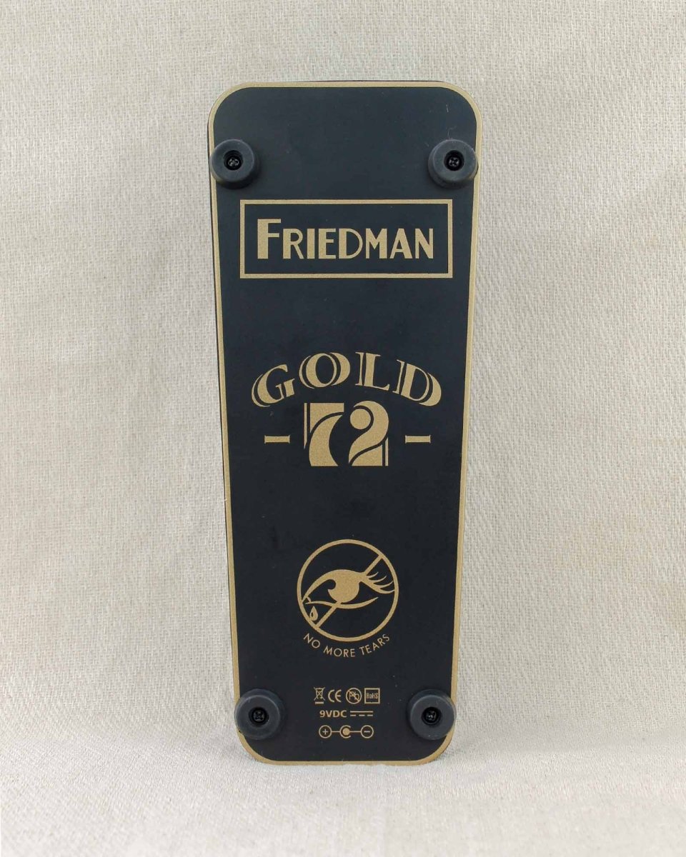 Friedman No More Tears Gold 72 Wah FX Pedal - Pedal Jungle