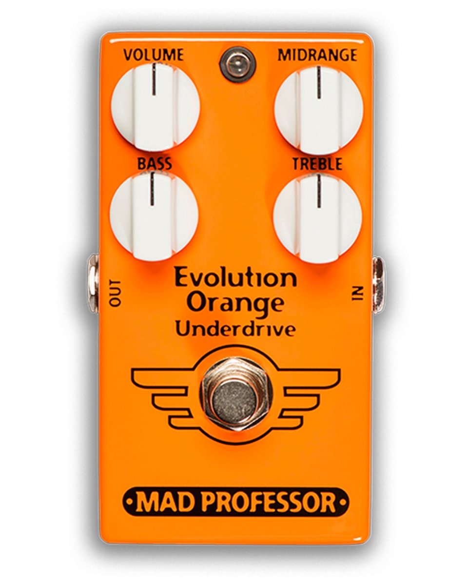 Mad Professor Evolution Orange Underdrive FX Pedal - Pedal Jungle