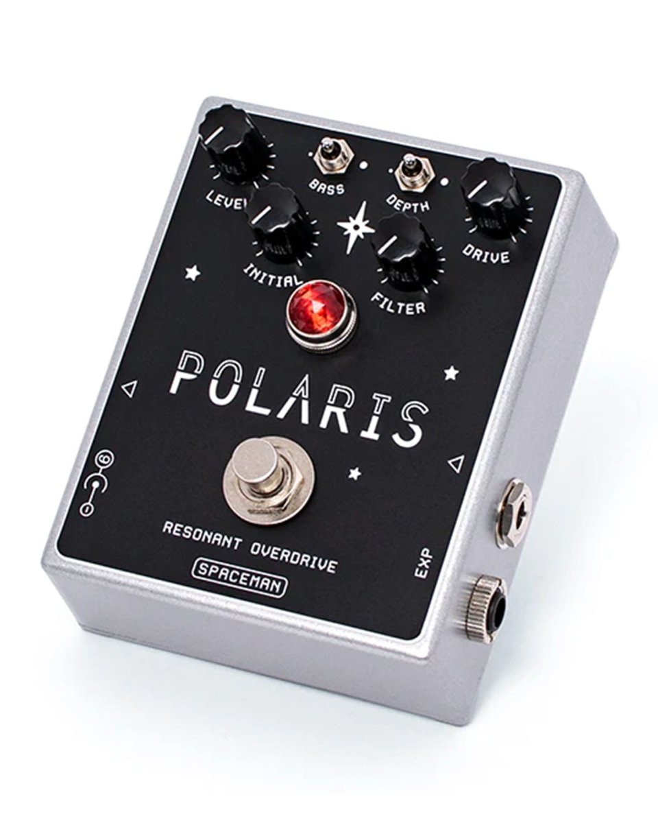 Spaceman Effects Polaris Resonant Overdrive FX Pedal Silver [Pre-Order] - Pedal Jungle