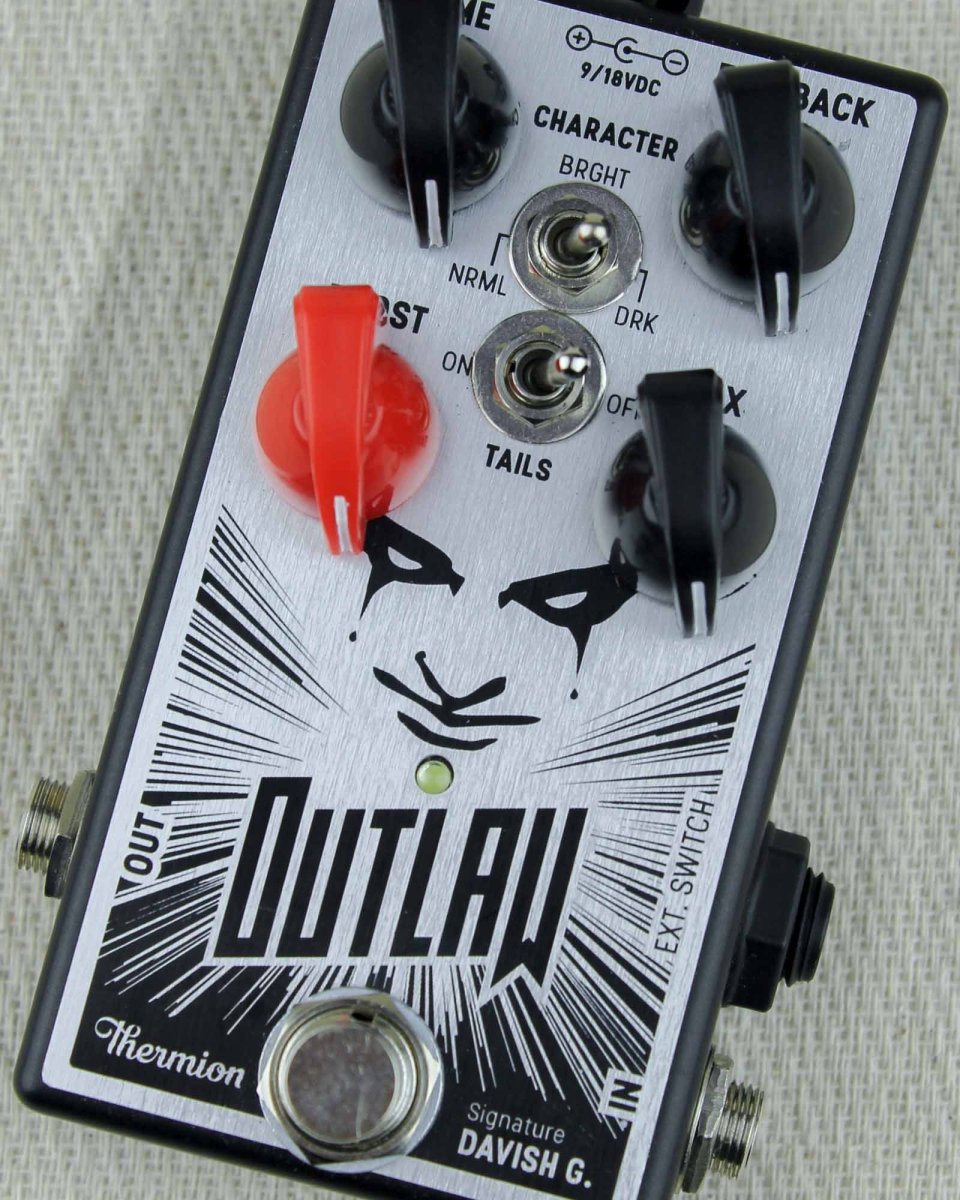 Thermion Outlaw Solo Boosted Delay FX Pedal - Pedal Jungle