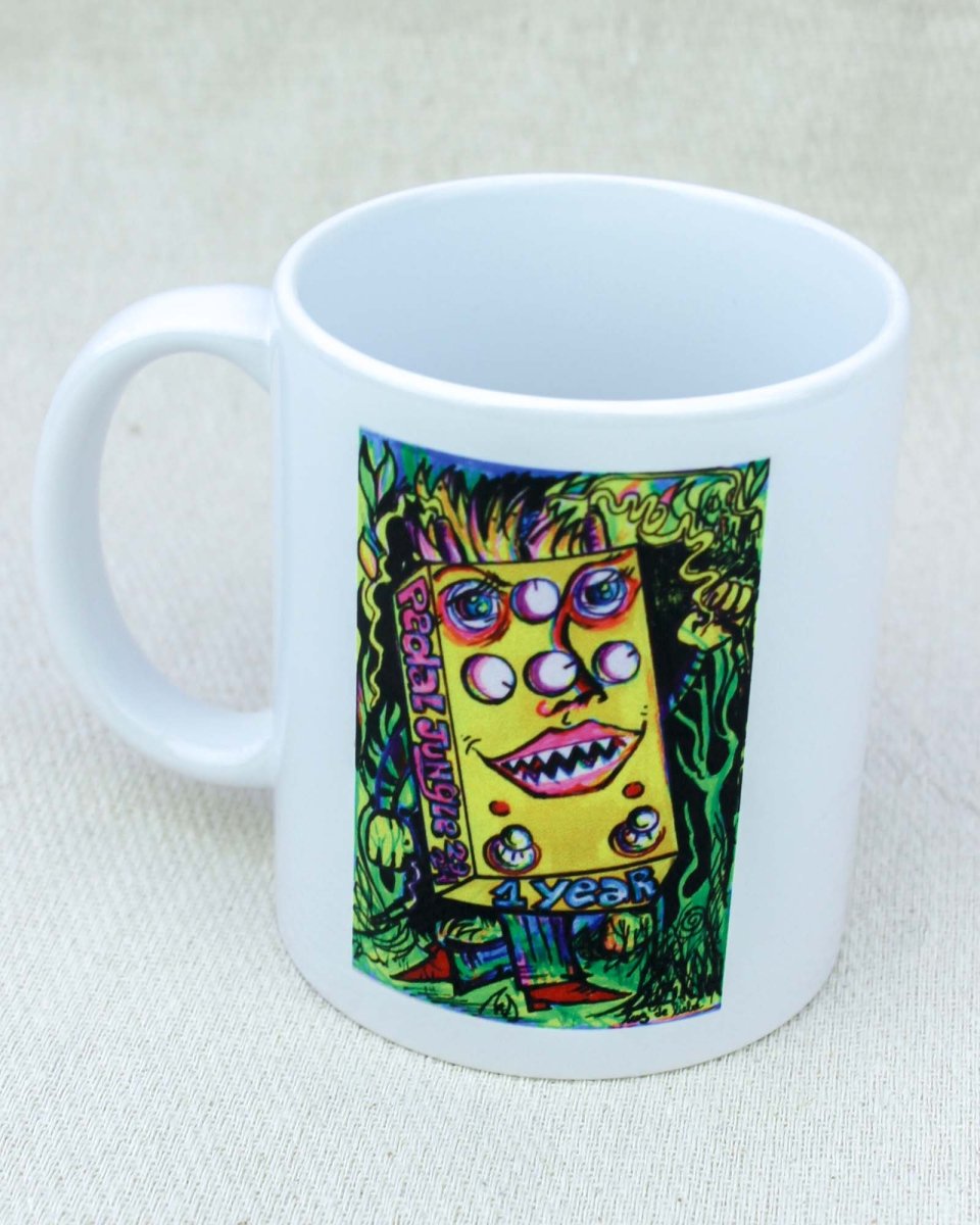 1 Year Pedal Jungle Limited Edition 11oz Mug - Pedal Jungle