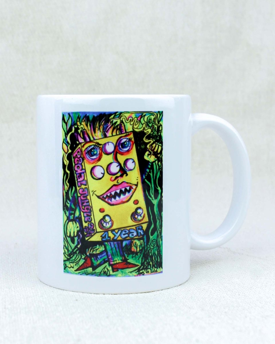 1 Year Pedal Jungle Limited Edition 11oz Mug - Pedal Jungle