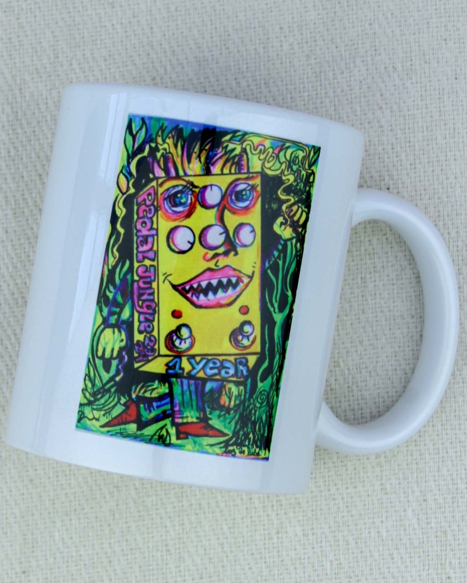 1 Year Pedal Jungle Limited Edition 11oz Mug - Pedal Jungle