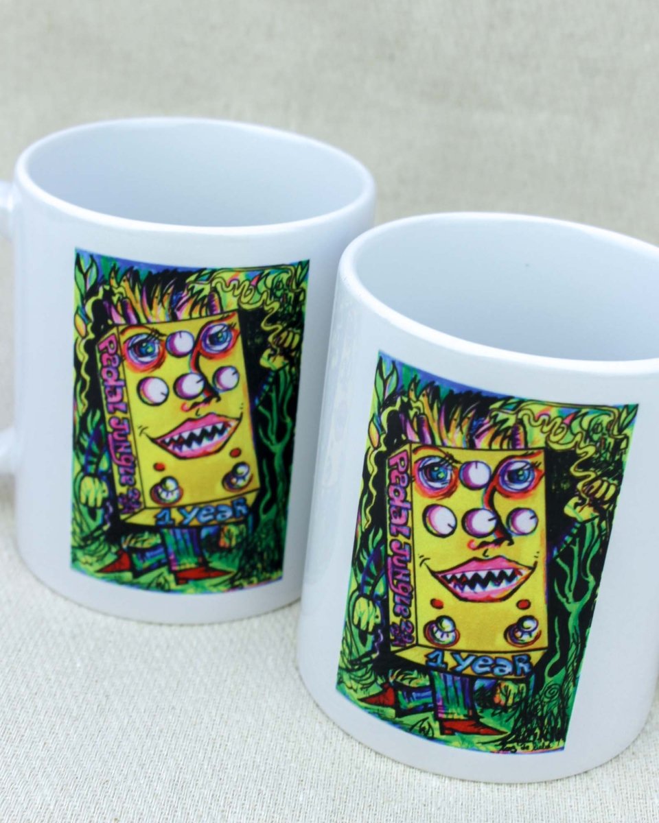 1 Year Pedal Jungle Limited Edition 11oz Mug - Pedal Jungle