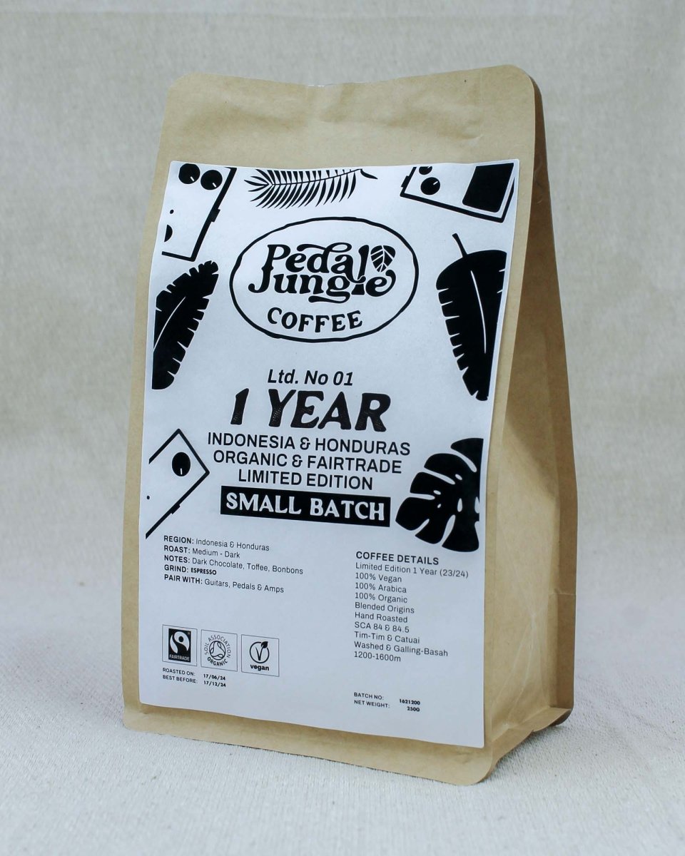 1 Year Pedal Jungle Limited Edition Organic Coffee - Pedal Jungle