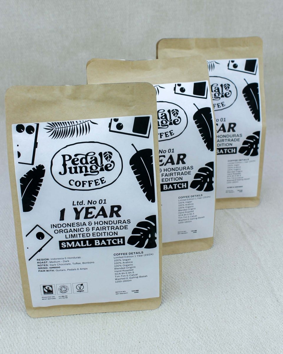 1 Year Pedal Jungle Limited Edition Organic Coffee - Pedal Jungle