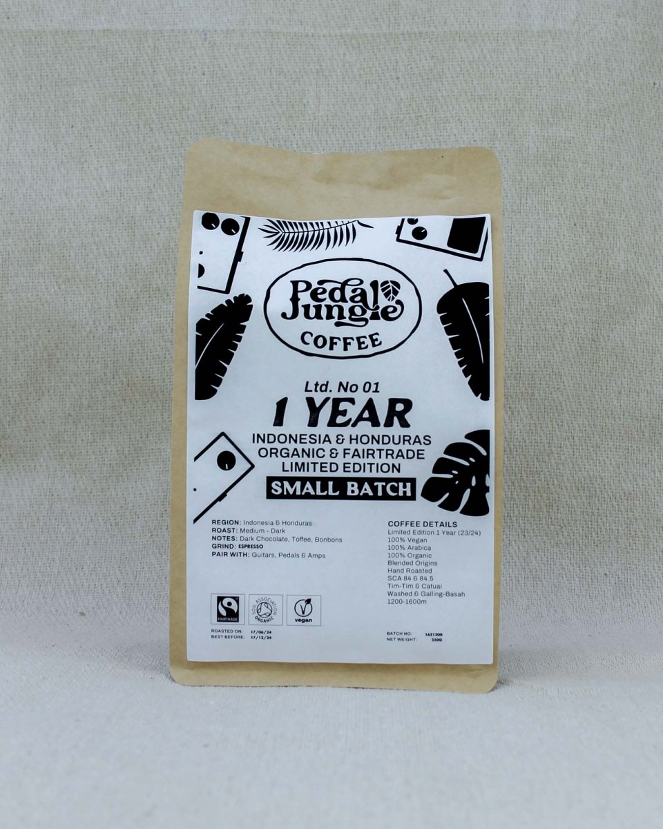 1 Year Pedal Jungle Limited Edition Organic Coffee - Pedal Jungle