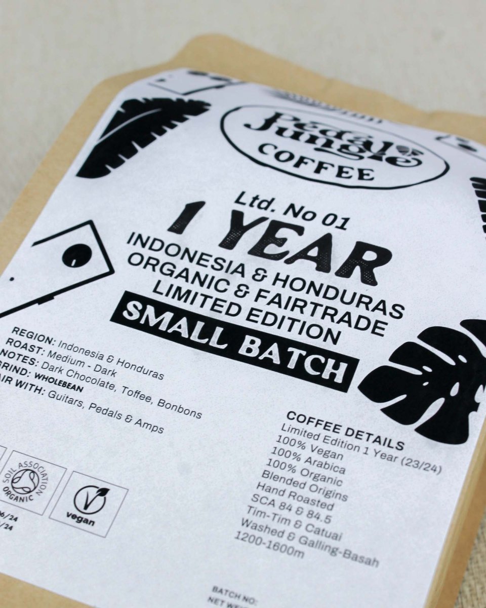 1 Year Pedal Jungle Limited Edition Organic Coffee - Pedal Jungle