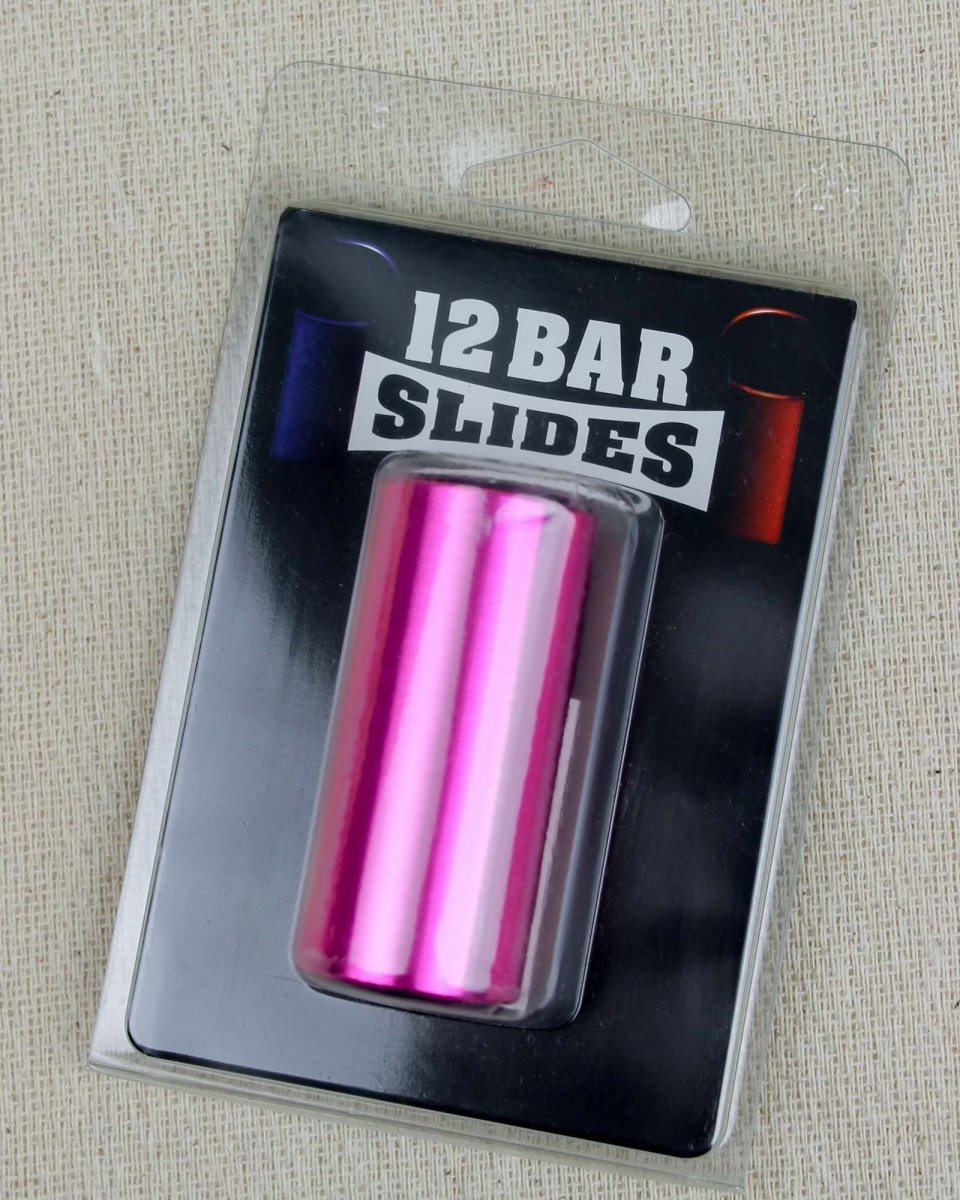 12 Bar Slides Aluminium Guitar Slide Delta Rose - Pedal Jungle