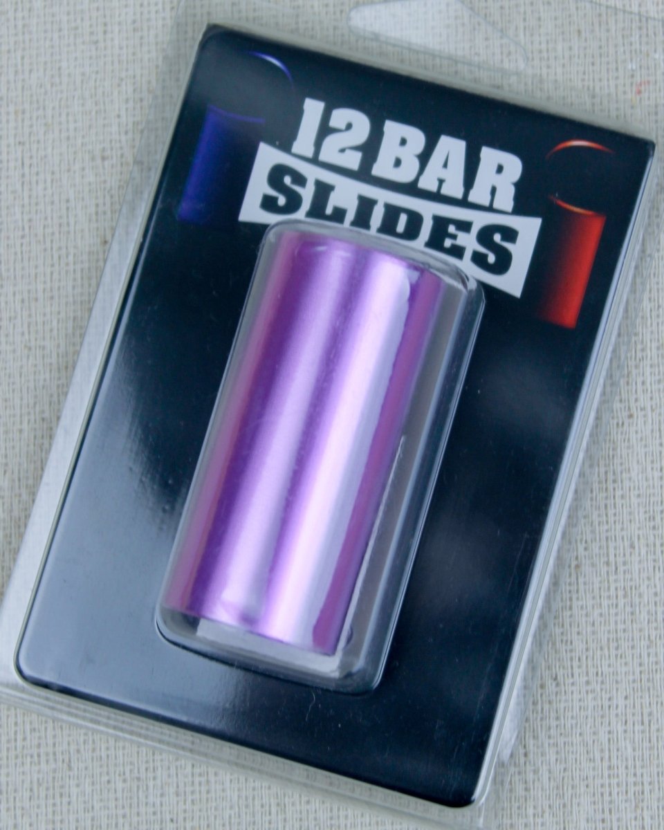 12 Bar Slides Aluminium Guitar Slide Hobo Purple - Pedal Jungle