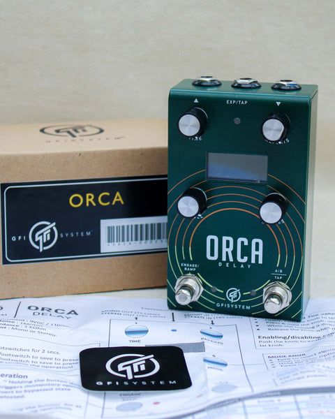 GFI System Orca Delay FX Pedal [Used]