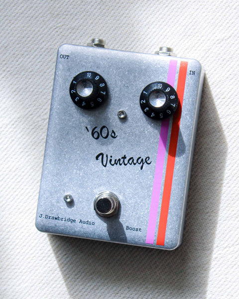 J. Drawbridge Audio '60s Vintage Boost FX Pedal