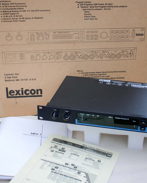 Lexicon MPX-1 Multiple Processor FX Rack Unit [Used]