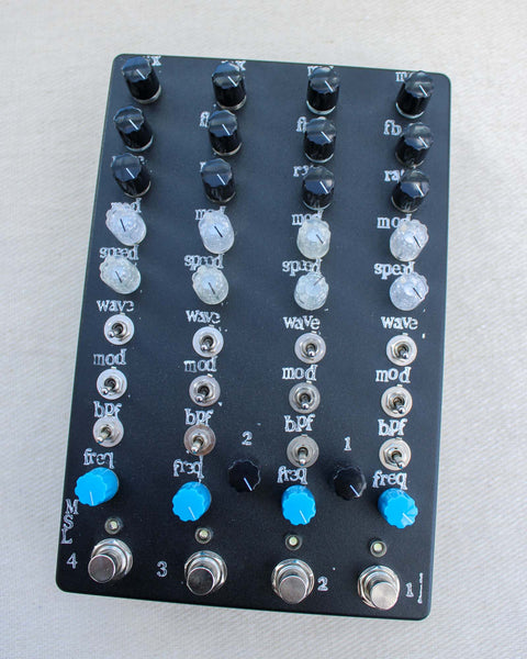 Make Sounds Loudly Custom 4 Delay FX Pedal [Used]