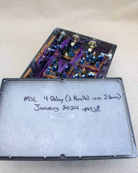 Make Sounds Loudly Custom 4 Delay FX Pedal [Used]