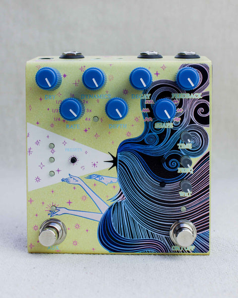 Old Blood Noise Endeavors Sunlight Stereo Modulated Reverb FX Pedal [Yellow]