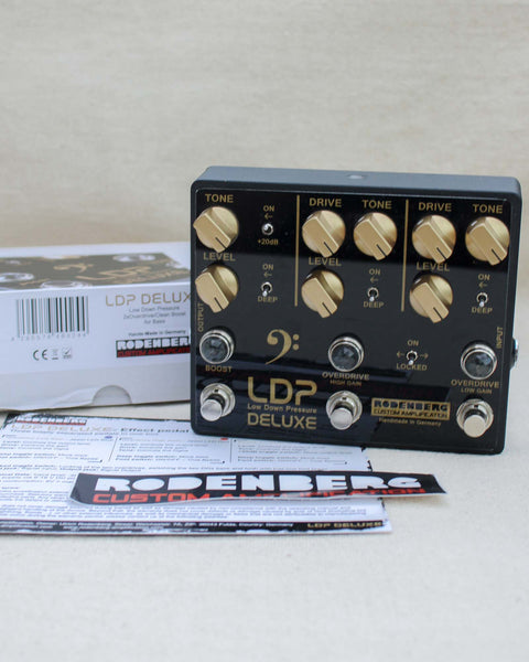 Rodenberg LDP Deluxe Low Down Pressure Overdrive for Bass FX Pedal [Used]