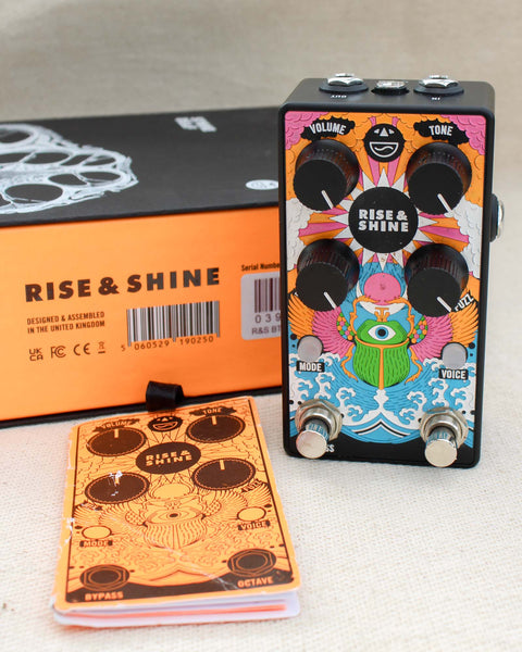 Stone Deaf FX Rise & Shine Fuzz, Octave Up Fuzz, Octave Tremolo FX Pedal [Used]