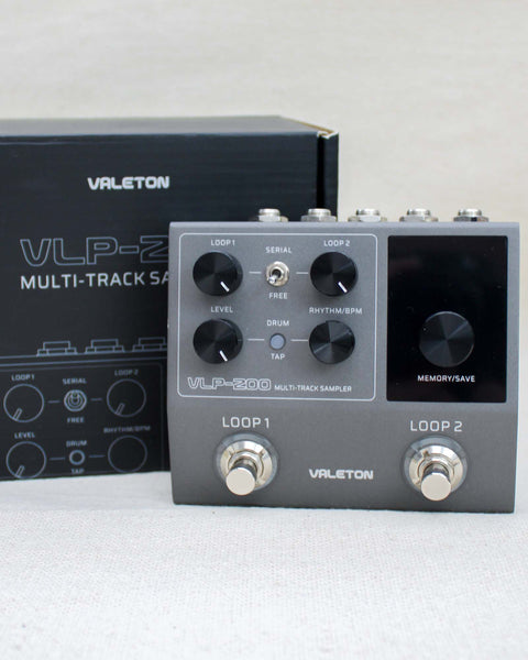 Valeton VLP-200 Stereo Dual Looper Multi-Track Sampler FX Pedal [Used]
