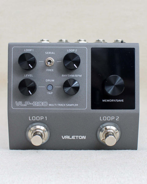 Valeton VLP-200 Stereo Dual Looper Multi-Track Sampler FX Pedal [Used]