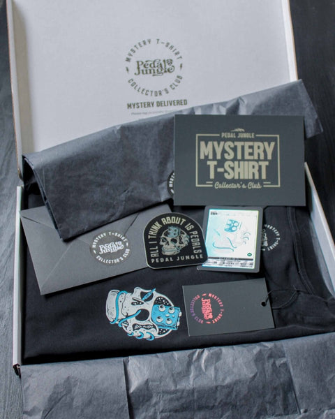 All I Think About Is Pedals Mystery Club Vault Edition 1 T-shirt Black - Pedal Jungle