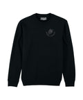 Always On The Hunt Organic Vegan Sweatshirt Black - Pedal Jungle