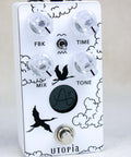Anasounds Utopia Mk2 Delay Limited Edition White FX Pedal [Used] - Pedal Jungle