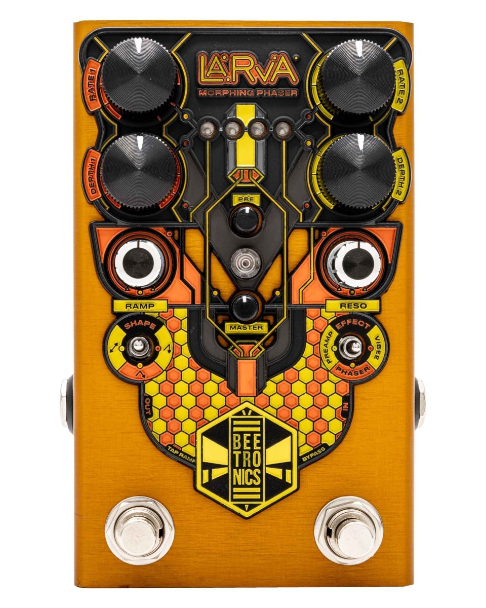 Beetronics Larva Morphing Phaser FX Pedal - Pedal Jungle