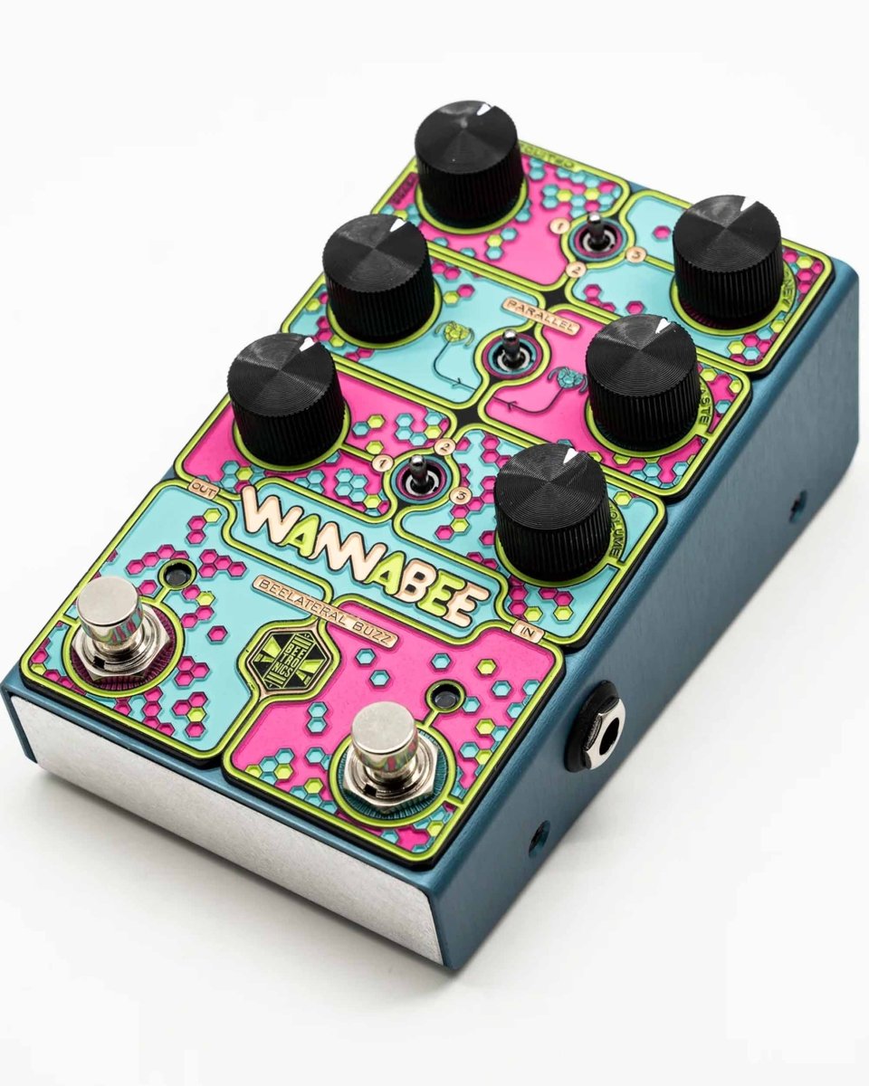 Beetronics Wannabee Beelateral Buzz Dual Drive FX Pedal - Pedal Jungle