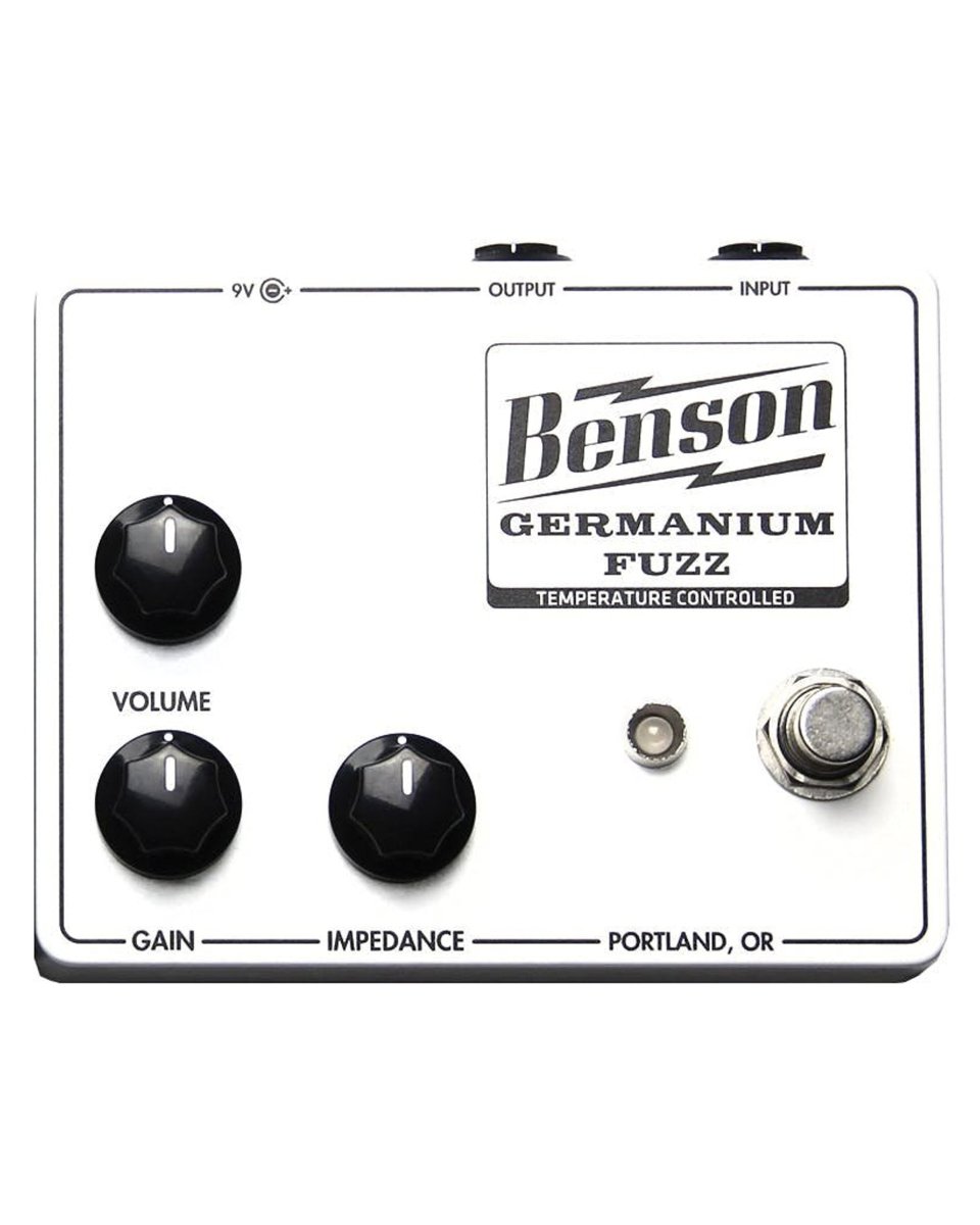 Benson Amps Germanium Fuzz FX Pedal [Snow White] - Pedal Jungle