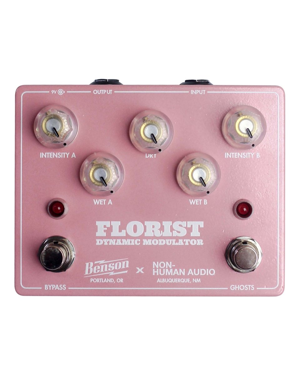 Benson Amps X Non - Human Audio Florist Dynamic Modulation FX Pedal - Pedal Jungle