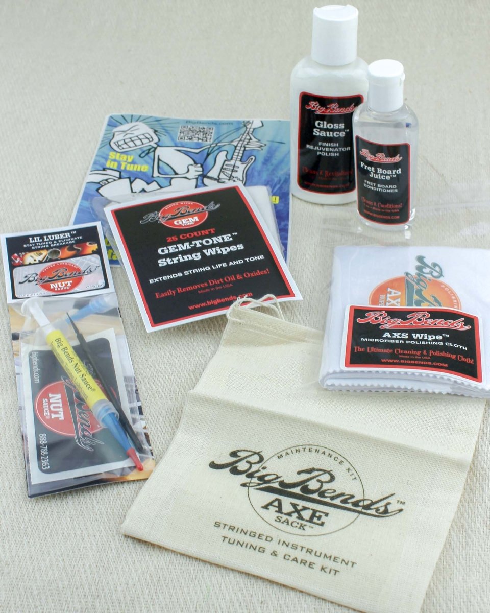 Big Bends AXE Sack Guitar Maintenance Kit - Pedal Jungle