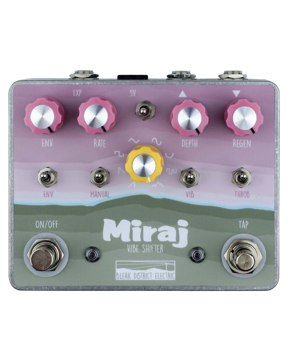 Bleak District Electric Miraj V2 Optical Phaser FX Pedal - Pedal Jungle