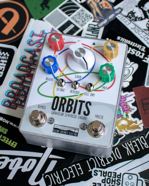 Bleak District Electric Orbits Granular Synthesis Engine FX Pedal - Pedal Jungle