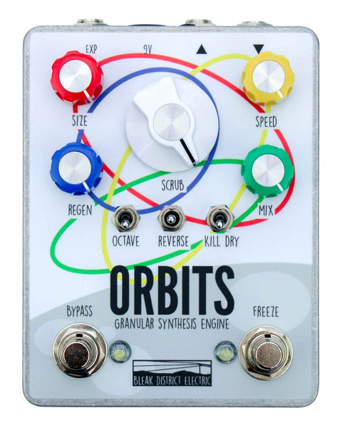 Bleak District Electric Orbits Granular Synthesis Engine FX Pedal - Pedal Jungle