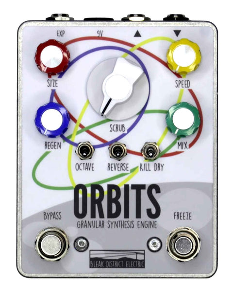 Bleak District Electric Orbits Granular Synthesis Engine FX Pedal - Pedal Jungle