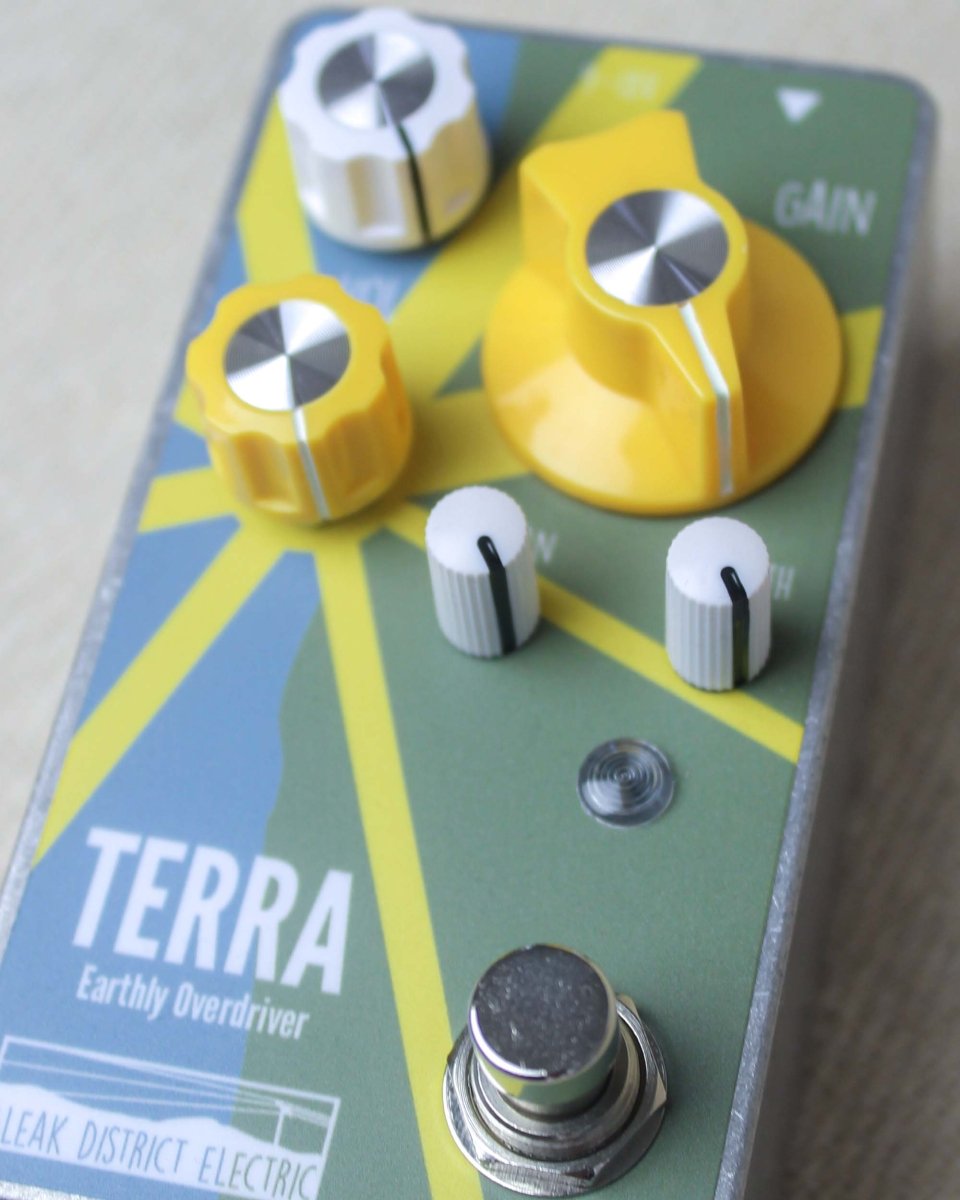 Bleak District Electric Terra Earthly Overdrive FX Pedal - Pedal Jungle