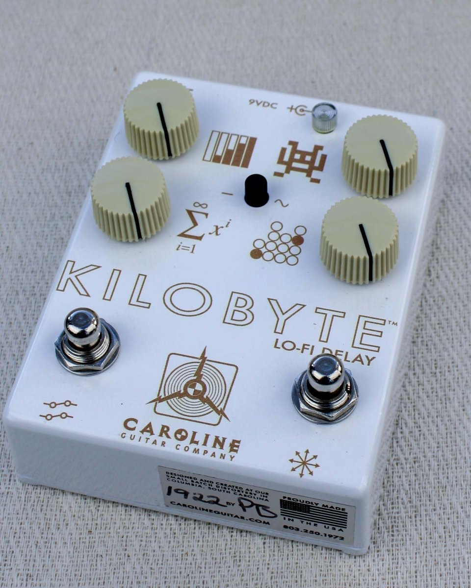 Kilobyte Lo-Fi Delay FX Pedal | Caroline Guitar Company | Used