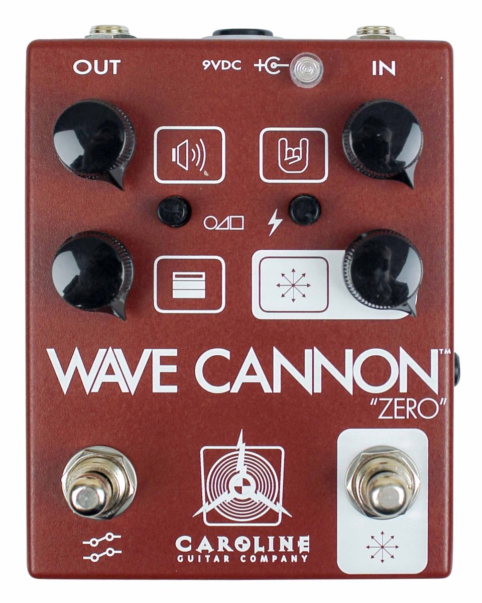 Caroline Guitar Company Wave Cannon Zero Distortion FX Pedal - Pedal Jungle